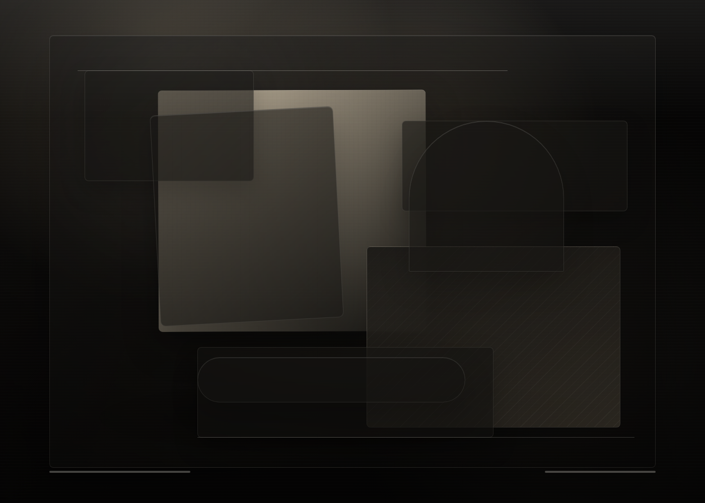editorial retail, collected, tactile, image led
