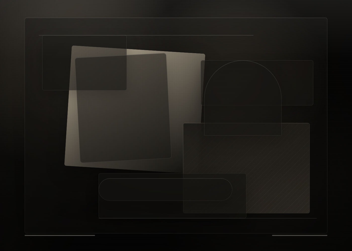 editorial retail, collected, tactile, image led